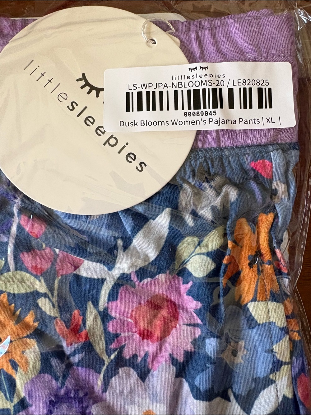 Little Sleepies Dusk Blooms Pajama Pants - XL - Picture 2 of 2